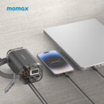 Momax iPowerstone Mini 100W Portable power station (Silver) - Image 2