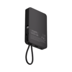Momax 1-Power X Battery Pack (10000mAh) with Built-in USB-C Cable (Black)