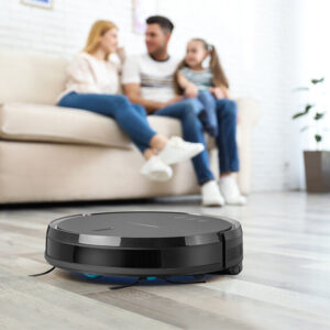 Momax Trio-Cleanse IoT UV-C Vacuum Robot Black - Image 3