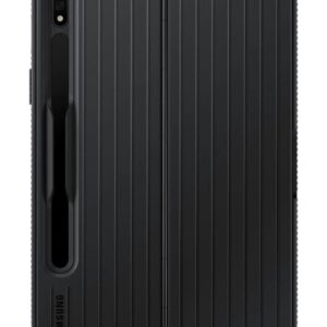 Samsung Tab S8 Protective Standing Cover Black - Image 1