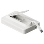 Momax 1-Power X Pro+ Magnetic Wireless Battery Pack (10000mAh) with Stand and Built-in USB-C Cable (White) - Image 2