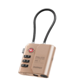 Momax PinLock TSA Padlock Find my locator (Desert Titanium)