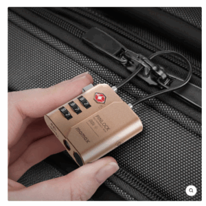 Momax PinLock TSA Padlock Find my locator (Desert Titanium) - Image 3