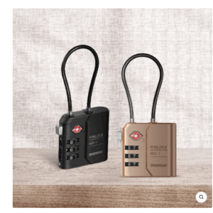 Momax PinLock TSA Padlock Find my locator (Desert Titanium) - Image 4