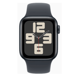 Apple Watch SE (2nd Gen) GPS 40mm Smartwatch with Midnight Aluminum Case with Midnight Sport Band S/M - Image 2