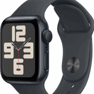 Apple Watch SE (2nd Gen) GPS 40mm Smartwatch with Midnight Aluminum Case with Midnight Sport Band S/M - Image 5