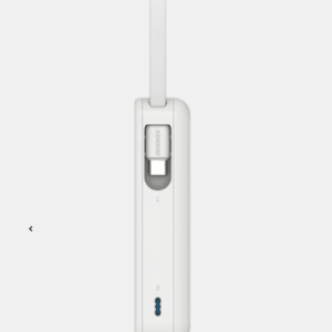 Momax 1-Power Vital+ 10000mAh Battery Pack with Built-in USB-C and Lightning Cable (White) - Image 3