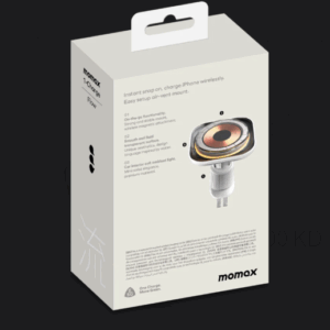 Momax 1-Charge Flow Magnetic Wireless Charging Car Mount - Image 7