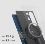 PITAKA S25 Ultra Tactile Woven Case - MILKY WAY GALAXY - Image 2