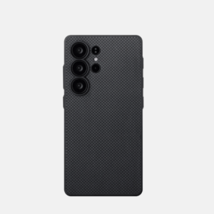 PITAKA S25 Ultra PinButton Case - Black / Grey Plain - Image 1
