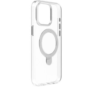 Momax CaseForm FLIP Magnetic case iPhone 15 Pro (Transparent) - Image 2