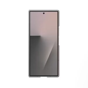 Galaxy Z Fold7 Silicone Case Gray - Image 2
