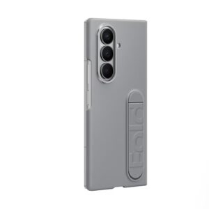 Galaxy Z Fold7 Silicone Case Gray - Image 3