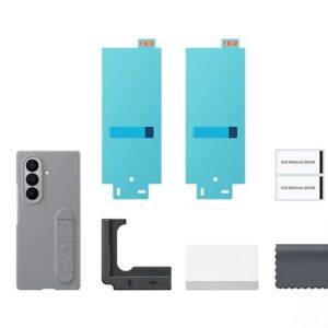 Galaxy Z Fold7 Silicone Case Gray - Image 6