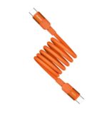 Momax Mag.Link 100W USB-C to USB-C Magnetic Cable 1m  (Orange)