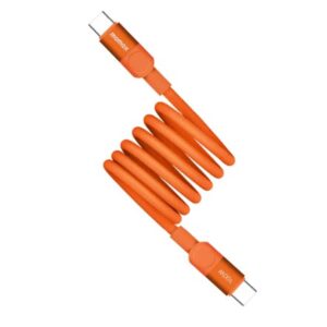 Momax Mag.Link 100W USB-C to USB-C Magnetic Cable 1m  (Orange)