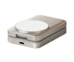 Momax 1-Charge Q.Port Qi2 3-in-1 Magnetic Wireless Charging Stand (Titanium) - Image 3