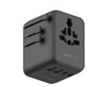 Momax 1-World² 5-Port Mini Universal Travel GaN Charger 70W with Dual AC (Black) - Image 2