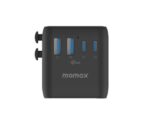 Momax 1-World² Universal 4-Port Travel GaN Charger 100W with Dual AC (Black) - Image 2