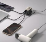 Momax 1-World² Universal 4-Port Travel GaN Charger 100W with Dual AC (Titanium) - Image 5