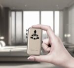 Momax 1-World²⁺ 4-Port Mini Universal Travel GaN Charger with Built-In Retractable Cable 100W with Dual AC (Titanium) - Image 5