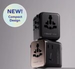 Momax 1-World² 5-Port Mini Travel GaN Charger 35W with Dual AC (Black) - Image 6