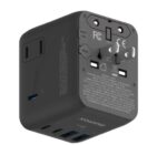 Momax 1-World² 5-Port Mini Travel GaN Charger 35W with Dual AC (Black) - Image 3