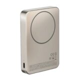 Momax 1-Power F.Pass⁺ 10000mAh Magnetic Battery Pack with Built-in Cable (Titanium) - Image 2