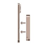 Momax 1-Power F.Pass⁺ 10000mAh Magnetic Battery Pack with Built-in Cable (Desert Titanium) - Image 4