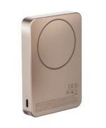 Momax 1-Power F.Pass⁺ 10000mAh Magnetic Battery Pack with Built-in Cable (Desert Titanium) - Image 2