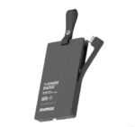 Momax 1-Power Badge+ Emergency Power Bank With Find My Locator  (Black)