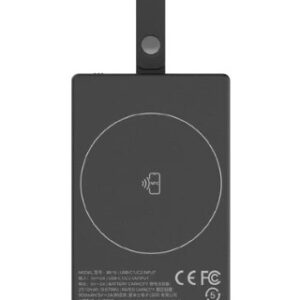 Momax 1-Power Badge+ Emergency Power Bank With Find My Locator  (Black) - Image 2