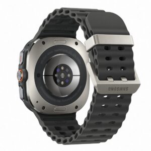 Samsung Galaxy Watch Ultra LTE Titanium Silver Black Strap - Image 4