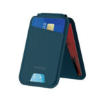 Momax Magnetic Wallet Card Holder With Stand - Blue