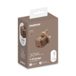 Momax 1-Charge 1-Port GaN 30W charger (UK) (Desert Titanium) - Image 10