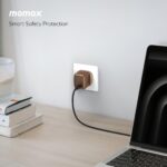 Momax 1-Charge 1-Port GaN 65W charger (UK) (Desert Titanium) - Image 3