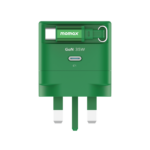 Momax 1-Charge+ 1-Port GaN 35W charger with Retractable USB-C Cable (Green) - Image 3