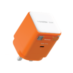 Momax 1-Charge+ 1-Port GaN 65W charger with Retractable USB-C Cable (Orange) - Image 9