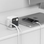 Momax 1-Charge Work Flow 3-Outlet Power Cube with USB (White) - Image 5