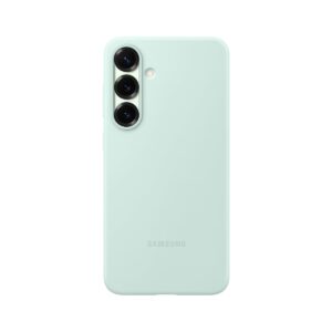 Samsung Galaxy S25 Silicone Case - Light Green - Image 1