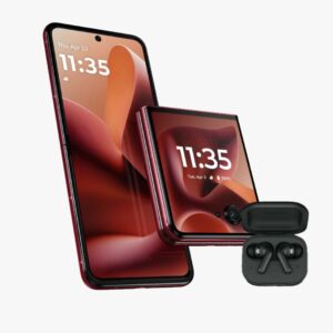 Motorola Moto Razr 60 ultra 5G Phone, 16+512GB DUAL SIM NFC - PANTONE Rio Red (red) - Image 2