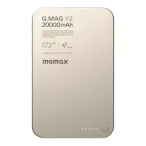 Momax Q.Mag X2 35W 20000mAh wireless battery pack (Titanium) - Image 1