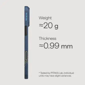 PITAKA Ultra-Slim Case For iPhone 17 Pro Max(Milky way galaxy) - Image 3