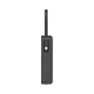 MOMAX 1-Power Vital+ 20000mAh Battery Pack with Dual Built-in USB-C Cable (Black) - Image 3
