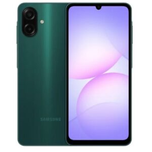 Samsung Galaxy A07 Phone - 64GB - 4GB RAM - 6.7 inch Green + Cover + Headphone Royal - Image 1