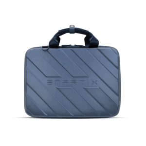 SMARTIX premium ultra slim laptop bag Plain with mouse  BLUE - Image 1