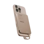 Momax 1-Power F.Pass+ 5000mAh Battery Pack with Built-in Cable and Magnetic attachment (Desert Titanium)) - Image 2