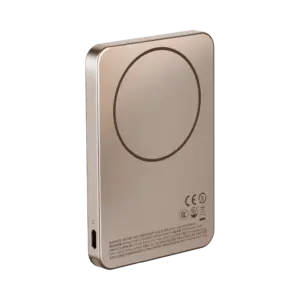 Momax 1-Power F.Pass+ 5000mAh Battery Pack with Built-in Cable and Magnetic attachment (Desert Titanium)) - Image 3