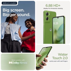 Motorola Moto G06 4+128GB DS NFC 4G PANTONE Tendril (Green) - Image 3