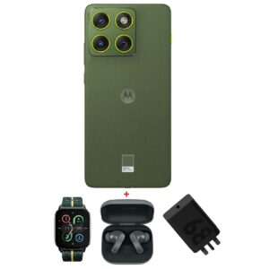 Pre-Order Motorola Moto Edge 70 12+512GB DS NFC 5G PANTONE Bronze Green + gift bundle - Image 1